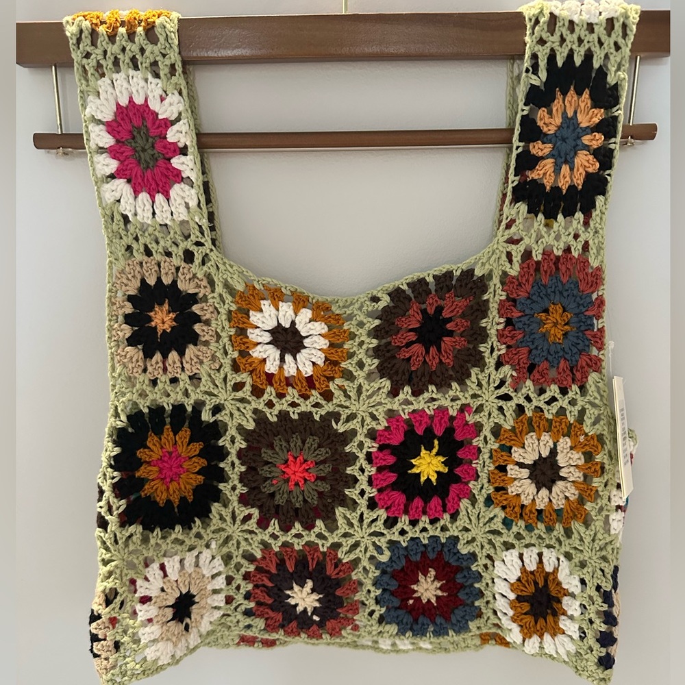 Crochet crop top